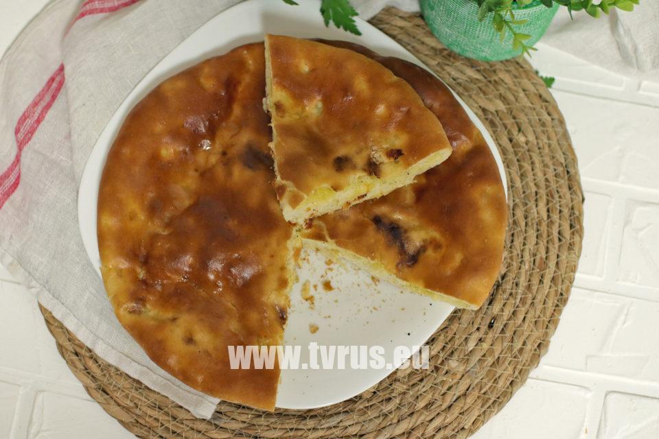 Сочный и очень вкусный: готовим осетинский пирог с картошкой и сыром (рецепт с фото пошагово)