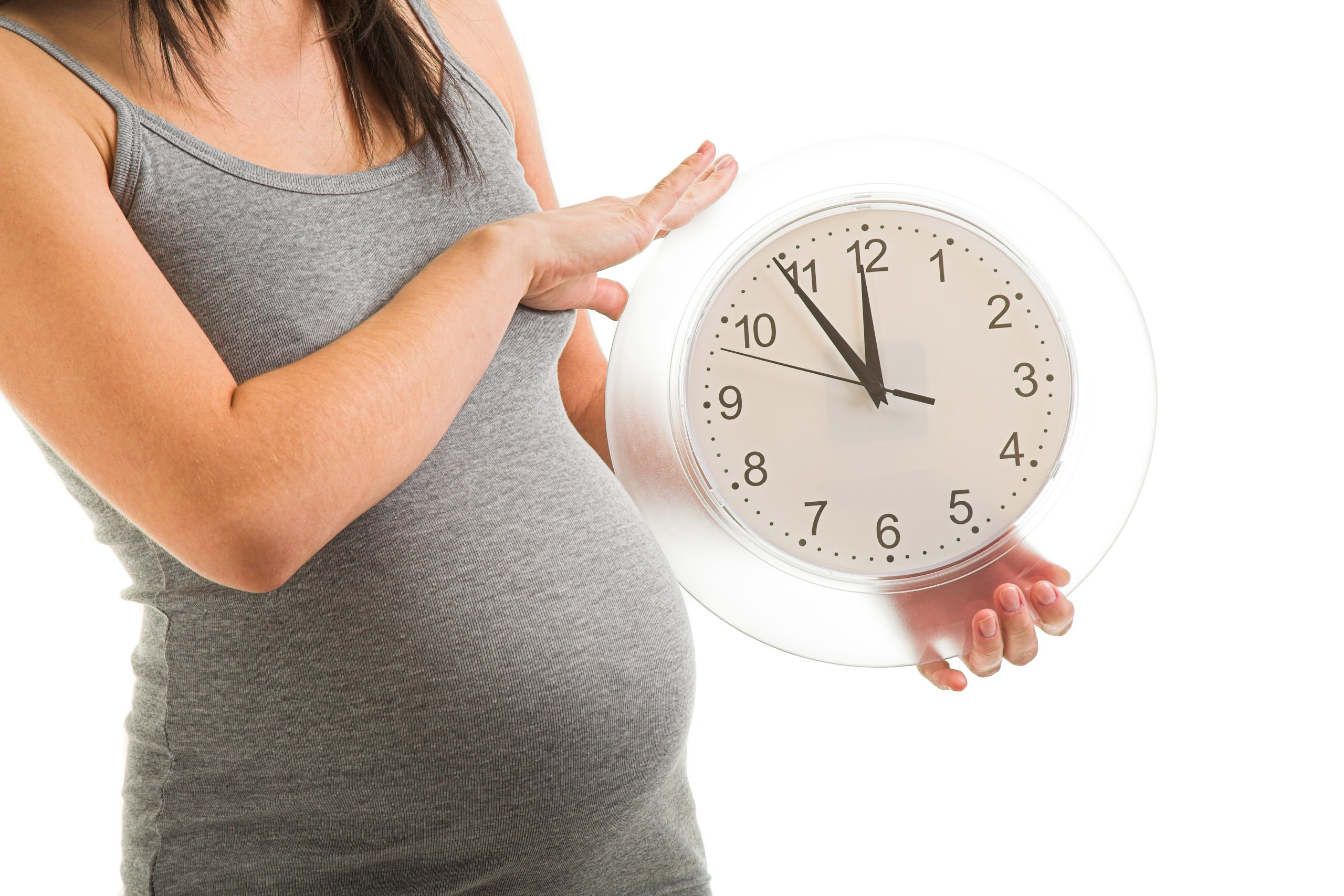 Woman-With-Clock