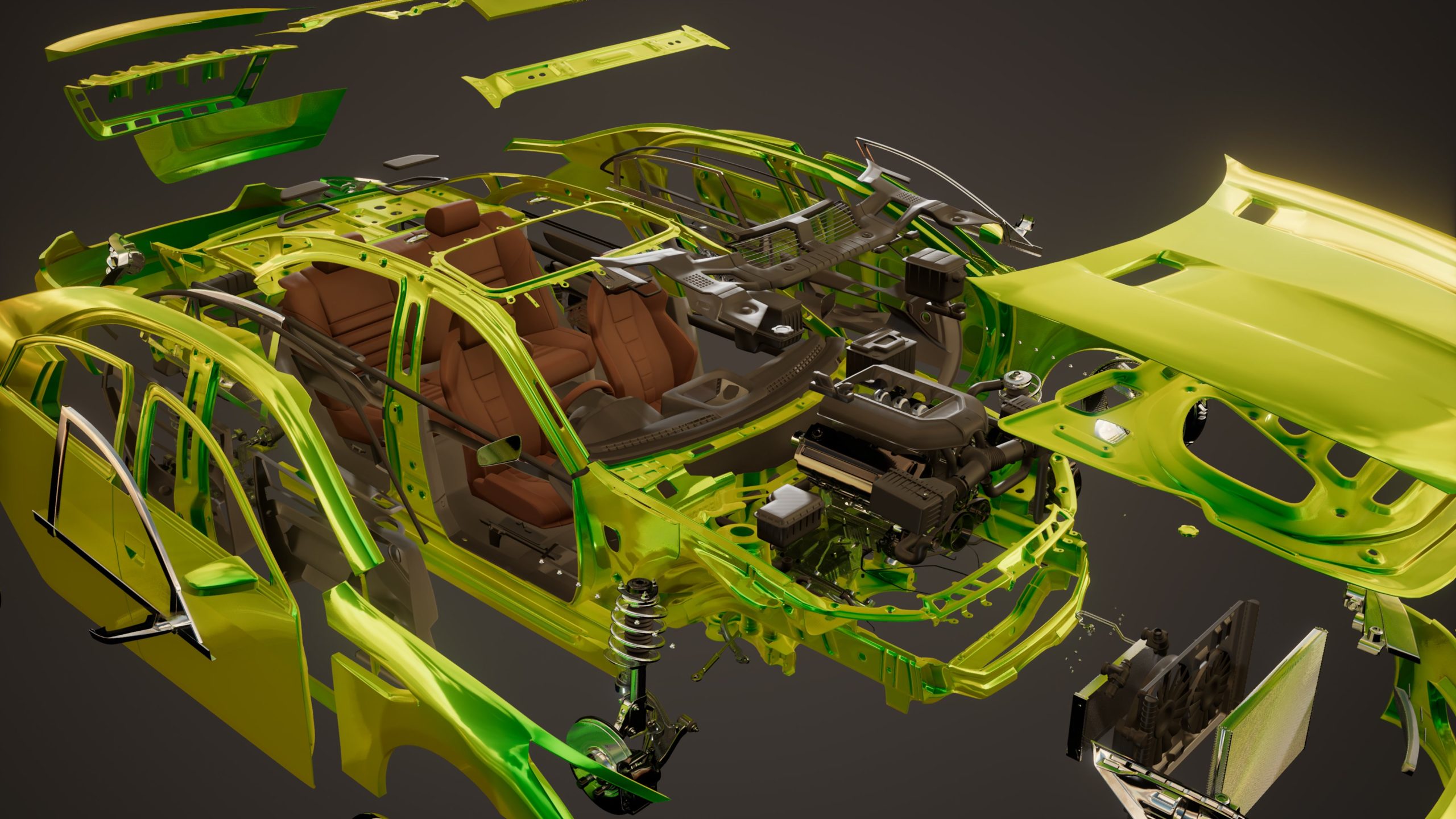 Disassembled-Car