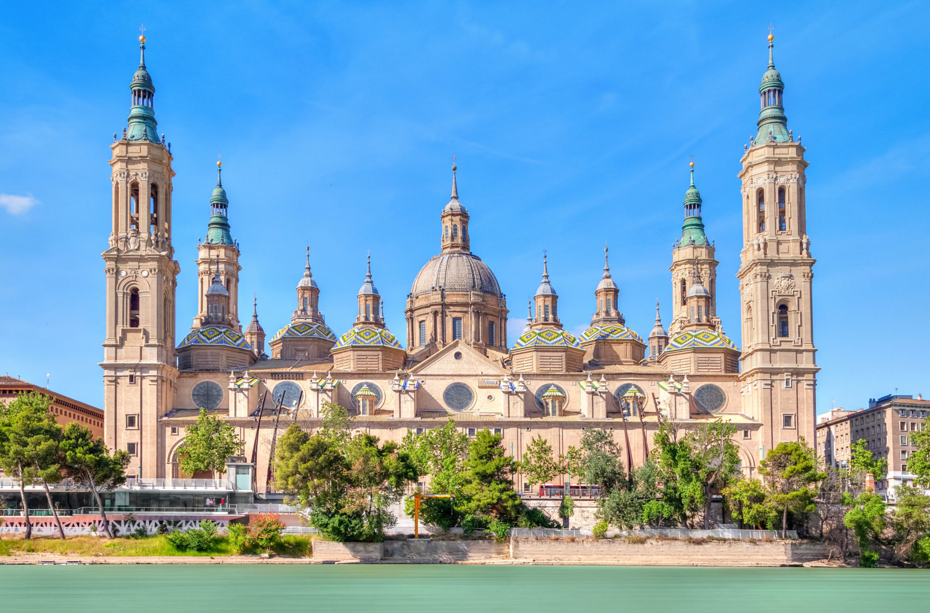 Basilica De Nuestra Senora Del Pilar In Zaragoza