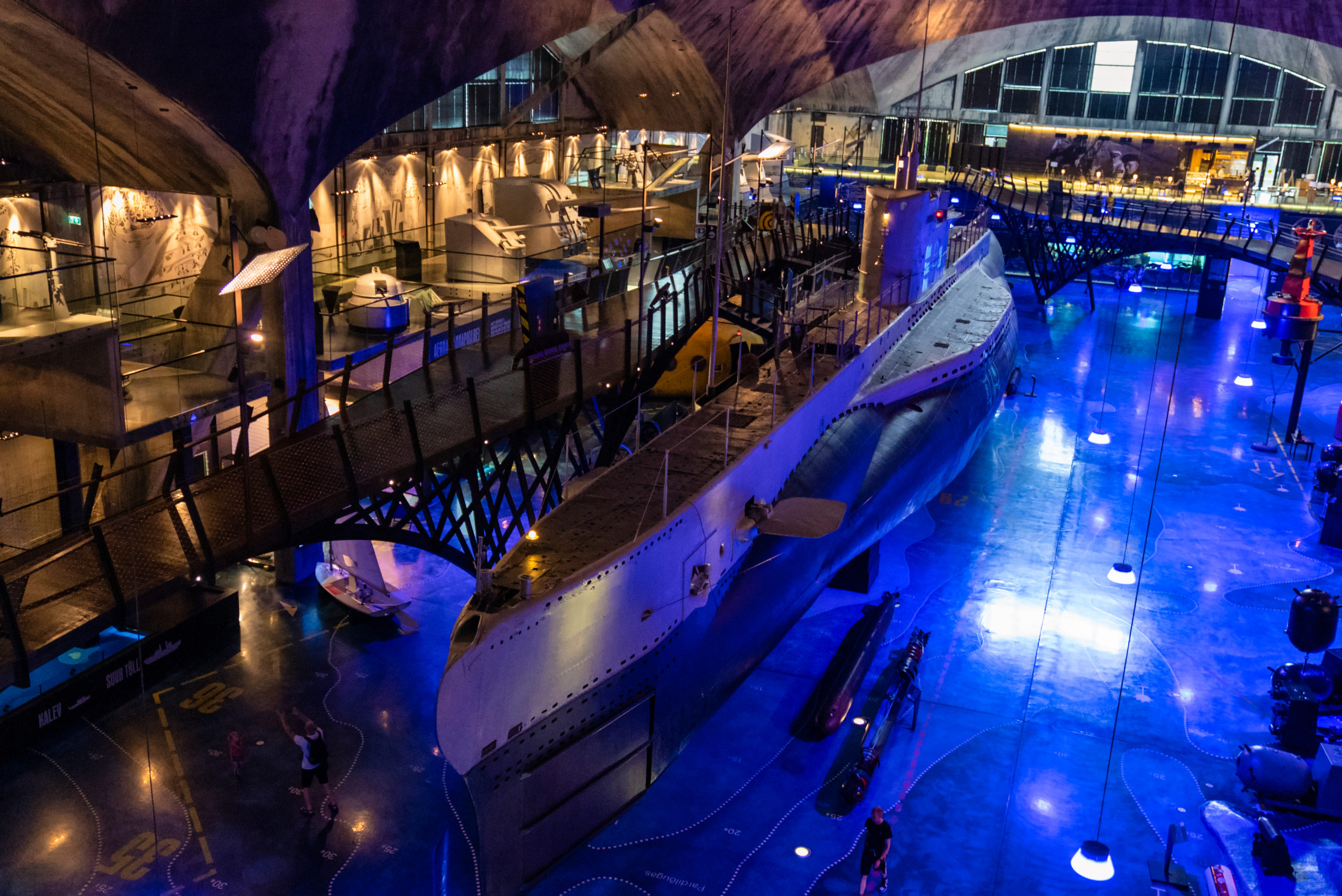 Estonian Maritime Museum At Seaplane Harbour Lennusadam.