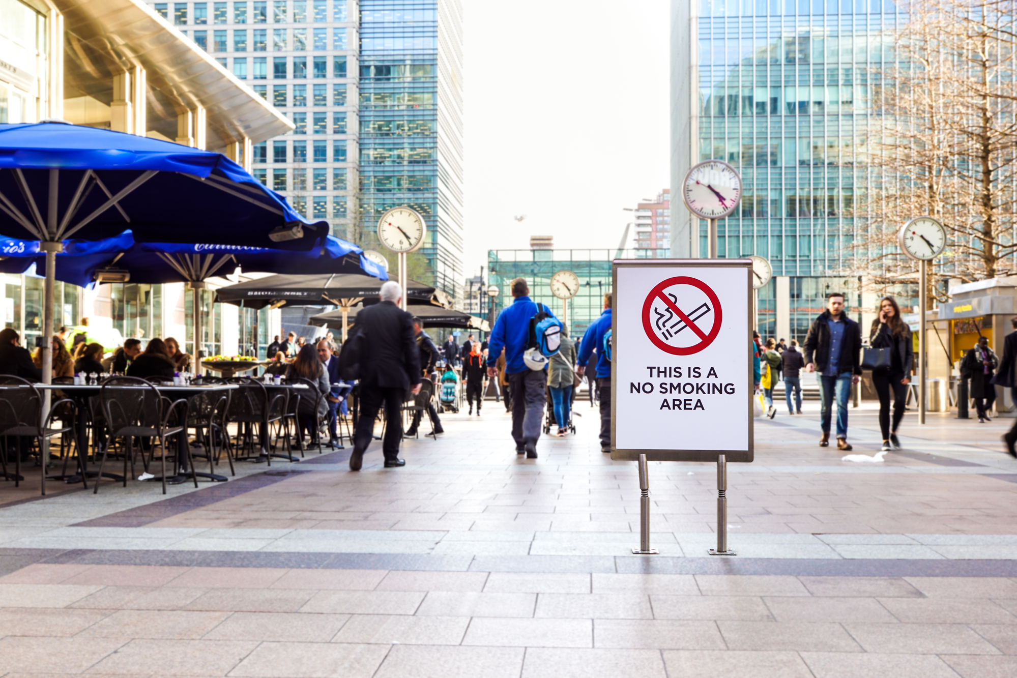 no smoking area