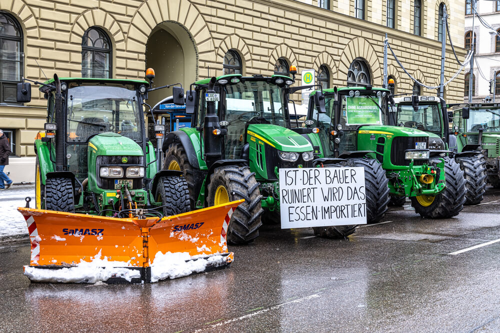 Протесты фермеров