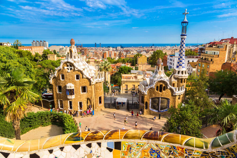 Барселона Park Guell 